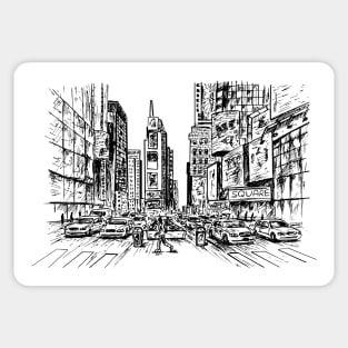 Times Square Sticker